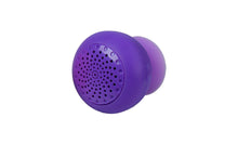 Mini Suction Cup Bluetooth Speaker in Purple
