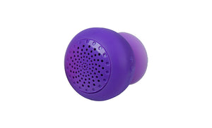 Mini Suction Cup Bluetooth Speaker in Purple