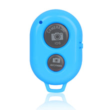 Bluetooth Shutter Remote Controller for Android and iOS Devices in Blue