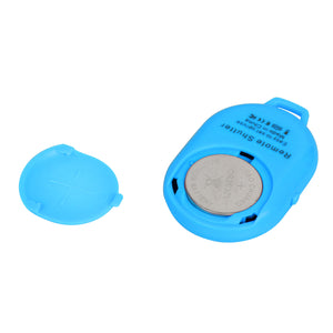 Bluetooth Shutter Remote Controller for Android and iOS Devices in Blue
