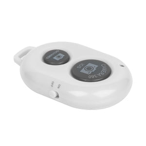 Bluetooth Shutter Remote Controller for Android and iOS Devices in White