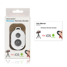 Bluetooth Shutter Remote Controller for Android and iOS Devices in White