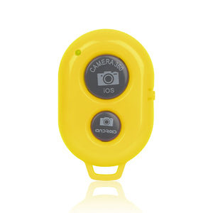 Bluetooth Shutter Remote Controller for Android and iOS Devices in Yellow