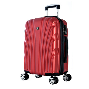 "Vortex" 24" Mid-Size Hardcase Spinner In Wine
