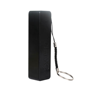 Kocaso 2600mAh Power Bank for Mobile Device, USB Connection in Black