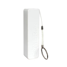 Kocaso 2600mAh Power Bank for Mobile Device, USB Connection in White