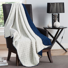 Ultra Sonic Diamond Throw In Blue