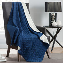 Ultra Sonic Diamond Throw In Blue