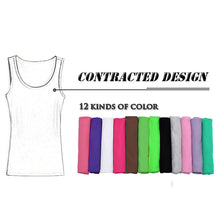 12-Pack: Racerback Tank Tops with Elastic Bottoms in Large