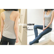 12-Pack: Racerback Tank Tops with Elastic Bottoms in Medium