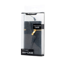 Synthetic Leather Wallet Flip Case Credit Card Holder For iPhone 5/5S in Black