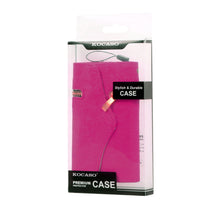 Synthetic Leather Wallet Flip Case Credit Card Holder For iPhone 5/5S in Rose