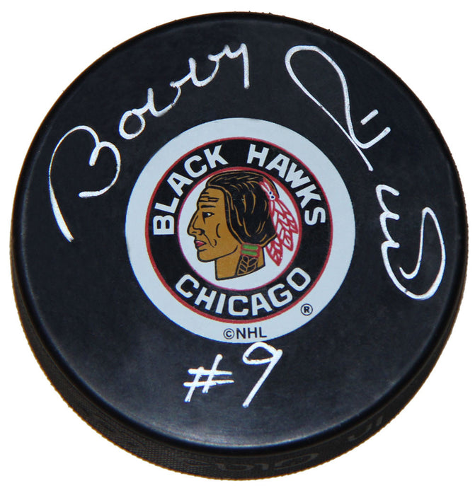 Bobby Hull Autographed Hockey Puck - Chicago Blackhawks